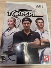 Top Spin 3 Nintendo Wii 2008 Complete Tennis