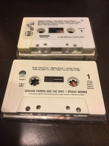 Graham Parker - 2 Cassettes. See pix for titles and song list. - Picture 2 of 6