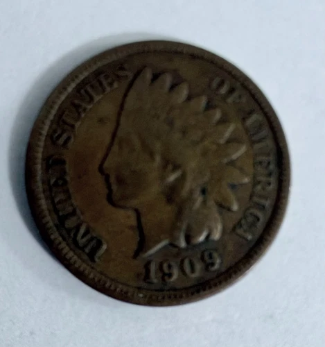 1909 Indian Head Cent Penny Good Condition  #520