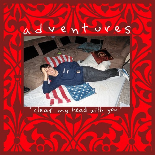 Adventures Clear My Head With You Vinyl EP Pink W/ White Haze NEW Code Orange - Picture 2 of 3