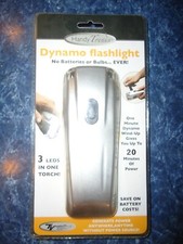 DYNAMO FLASHLIGHT - WIND UP FLASHLIGHT