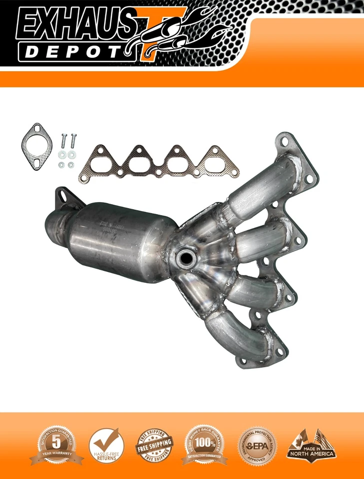 Manifold Catalytic Converter for Kia Spectra5 2.0L 2006-2009 BANK 1 - Image 2 of 4