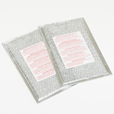 2 Pack 5304509444 for Electrolux Frigidaire Microwave Hood Grease Filters