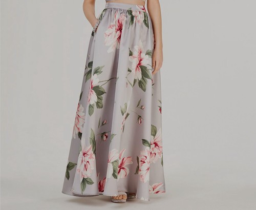 Jupe Florale Asymétrique Speechless Juniors Taille 9 - Longueur Genou - Occasion Excellent état