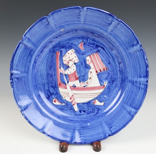 5 Vintage Vietri Italy Giordano Plates Italian Art Pottery Mid-Century Modern - Picture 3 of 15