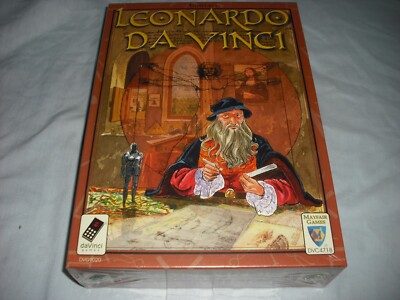LEONARDO DA VINCI: Worker Placement Game OOP (NEW IN SHRINK) Davinci Games
