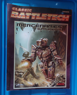 Classic Battletech - Mercenaries Supplemental II- Englische Ausgabe