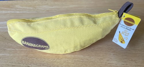 Bananagrams Classic Anagram Word Tile Game 144 Tiles Banana Pouch & Instructions - Picture 5 of 6