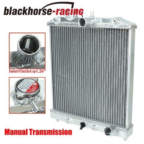 26mm Aluminum Racing Radiator For 92-00 Honda Civic Del Sol Integtra EG ...