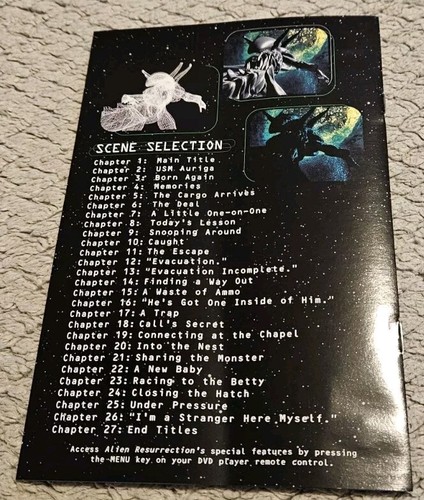 Alien Resurrection Digital Remastered DVD Tested Plays - Picture 6 of 8