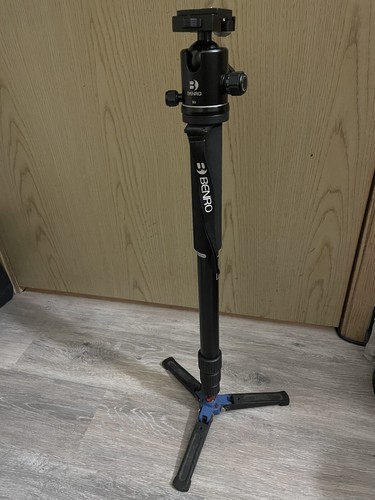 Benro B3 A38TD Mg Aluminium Monopod Camera Tripod Solid Complete - Picture 9 of 14