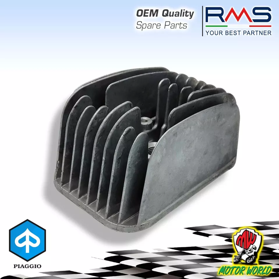 GRUPPO TERMICO COMPLETO CILINDRO PISTONE ø10 PIAGGIO CIAO SI BRAVO GRILLO 50 - Imagen 3 de 4