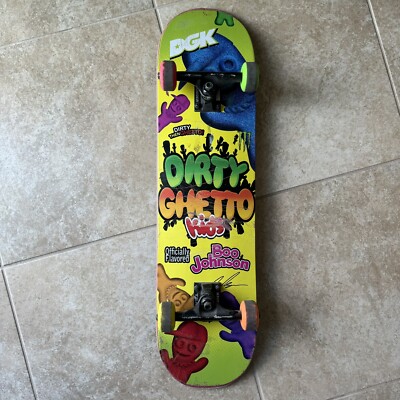 DGK Boo Johnson Sour Patch Kids Skateboard Complete Bones Wheels