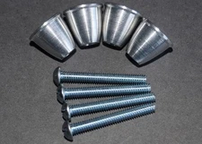 Cox .049 .051 Airplane Engine Spinner & Screw (4) 049 051