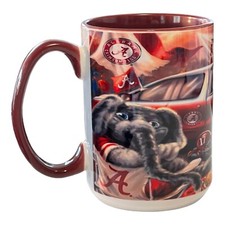 Custom Made 15oz Ceramic Coffee Mug/Cup~Crimson Tide~Stadium~Football~Alabama~