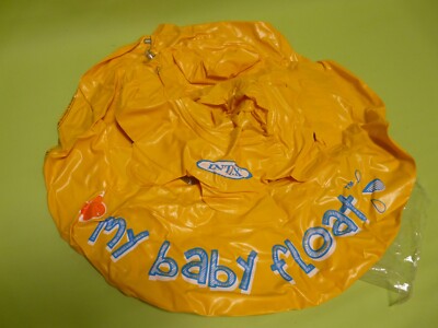 Intex Baby Sicherheitsring My Baby Float 70 cm Gelb Schwimmsitz Babysitz + Lehne