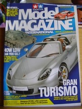 TAMIYA MODEL MAGAZINE INTERNATIONAL # 125 MAR 2006 GRAN TURISMO PORSCHE CARRERA