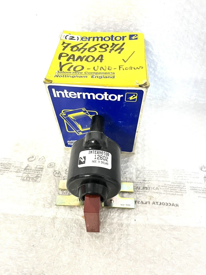 Bobina Accensione Fiat Panda Y10 Uno Fiorino DELTA - OEM 7646974 INTERMOTOR - Imagen 2 de 3