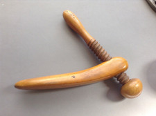 Antique Watts Patent Ladies Wooden Shoe Stretcher Size M  Repurpose Quirky Hook?