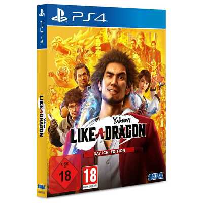 Yakuza 7: Like a Dragon [Limited Day Ichi Steelbook uncut] (PS4) - NEU OVP