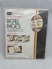 Vintage Sears Self Adhesive Photograph Album Refill Pages