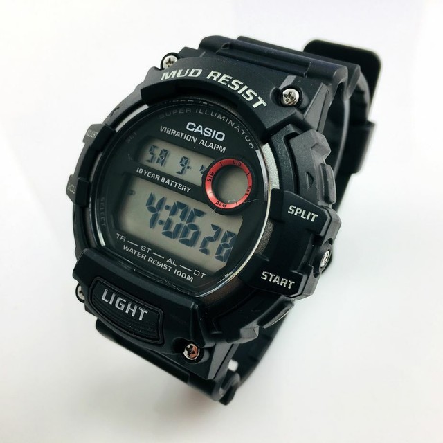casio mud resistant watch