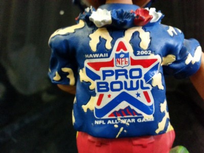 【美品】NFL 2002 Pro Bowl Bobble Head Hawaii 2002 Pro Bowl NFL All Star Game Bobblehead 
