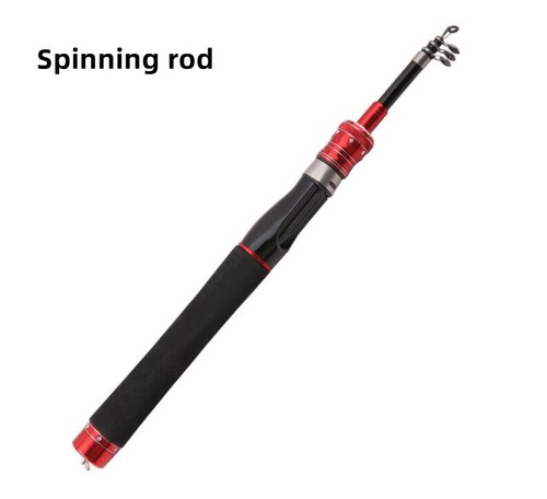 Power Telescopic Rock Fishing Rod 1.5M-2.4M Carbon Fiber Spinning Fishing Poles - Picture 25 of 46