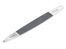 Triple-Cut Double-Sided 9cm Nail File Cuticle Pusher & Nail Cleaner by Malteser