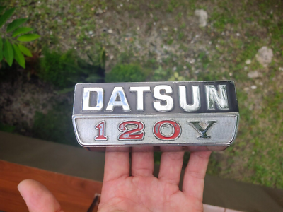 Datsun Sunny 120Y B210 1974-1977 Rear Panel Emblem Badge GENUINE