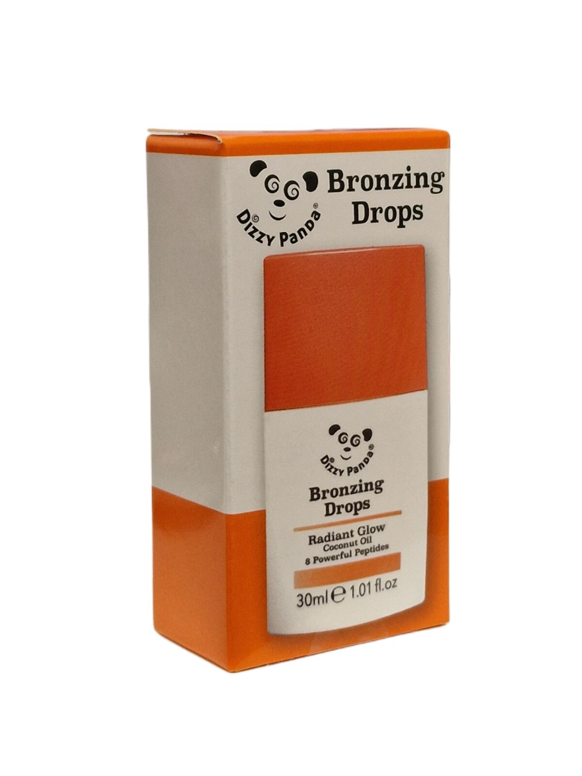 Dizzy Panda Bronzing Drops, 30Ml ? Hydrating Serum With Coconut Oil & 8 Peptides For Natural Glow - Image 3
