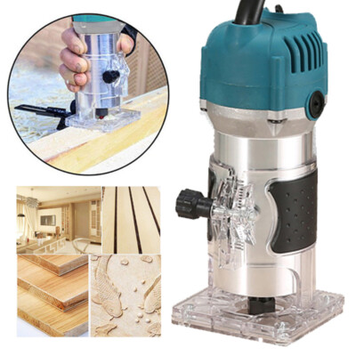 800W Electric Hand Trimmer Palm Router 