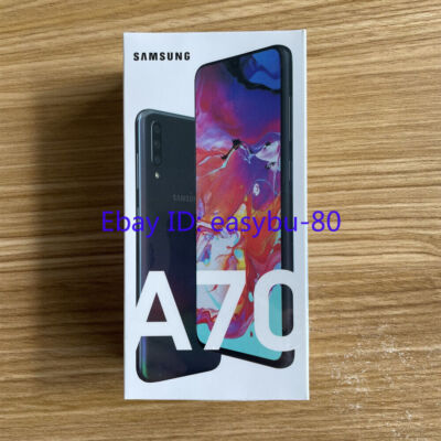 Unlocked Samsung Galaxy A70 SM-A705FN/DS Dual SIM 128GB 6.7''New Sealed Smartphon