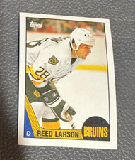 1987-88 Topps #131 Reed Larson Boston Bruins