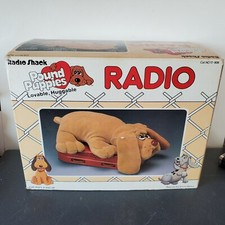 Pound Puppies AM Radio Vintage 1986 NIB Never Used