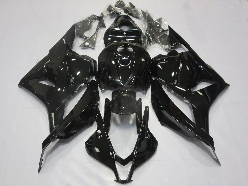 For Honda CBR600RR CBR 600 RR 2009-2012 ABS Injection Fairing Kit Black + Bolt - Image 3 of 4