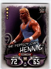 2018 Topps WWE Slam Attax  Mr Perfect Curt Hennig