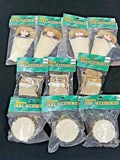 Vintage Darice Doll Accessories Mixed Lot Of 10 New In Package