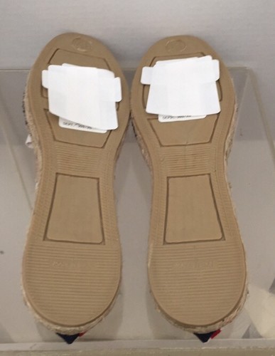 Vidorreta Gypsy Blue Espadrilles Flat Sandal Raffia Sole size 10 (41) NEW - Picture 6 of 6