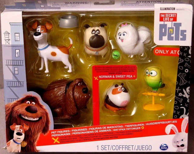 secret life of pets mini figures set