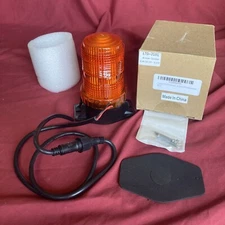 LEDAmber Beacon Strobe Light LTD-2101 15Watt DC10-110V-NEW