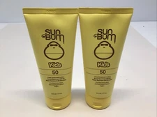 SunBum Kids 50 Clear Sunscreen Lotion Broad Spectrum SPF 50 Exp 04 25 Pack Of 2