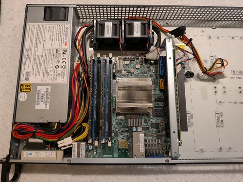 Supermicro 1U pfSense OPNsense X10SDV-4C-OS017 Xeon D-1521 32GB RAM 32GB Optane - Afbeelding 5 van 9