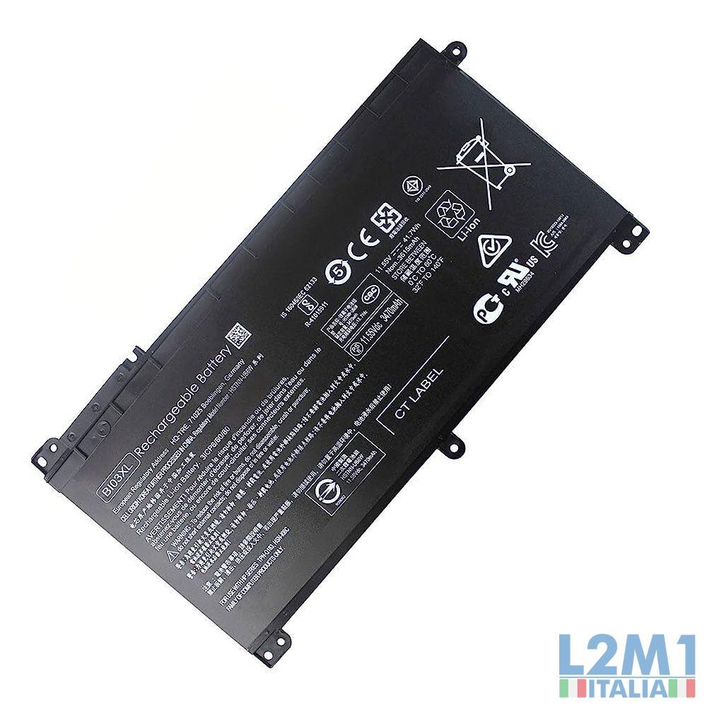 Batteria BI03XL per HP Stream 14-AX001NB 14-AX001NC 14-AX001NE 14-AX001NF