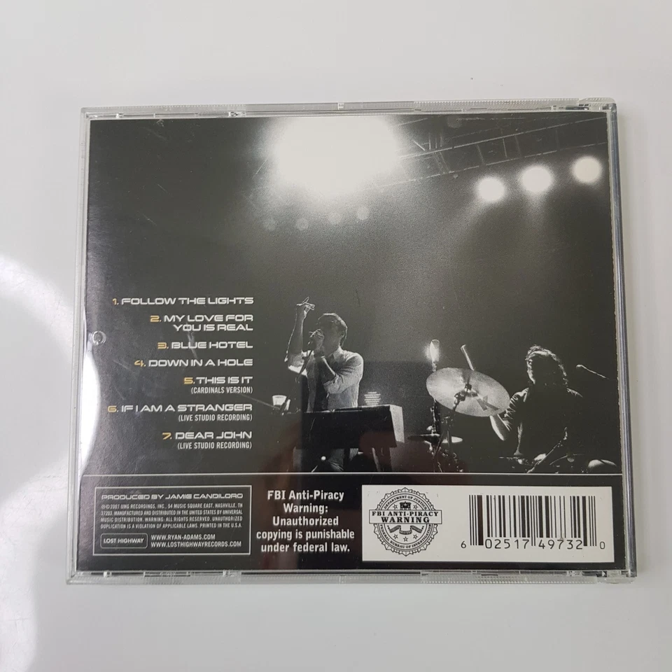 CD Ryan Adams & The Cardinals Follow The Light My Love For You Is Real 2007 Foto 3 de 4
