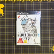 Metal Gear Solid 2: Sons of Liberty PlayStation 2 PS2 Japan Import Brand New