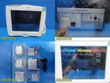 Philips Intellivue MP50 Monitor (MASIMO SPO2) W/ Modules, Printer & Leads ~35655