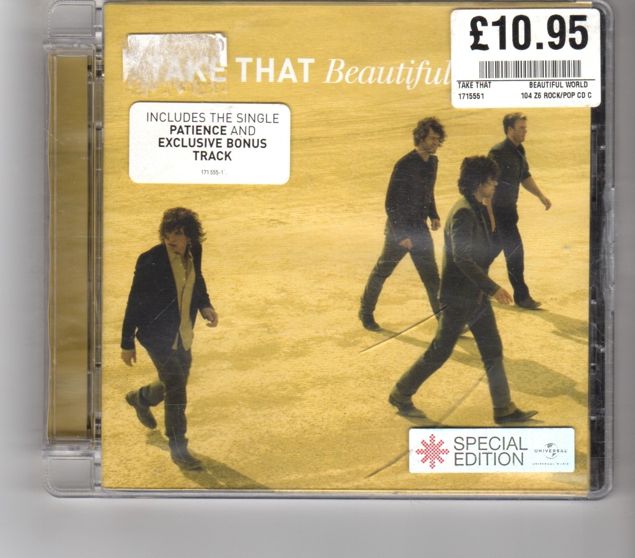 (HP258) Take That, Beautiful World - 2006 CD
