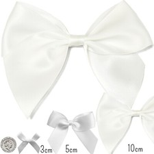 SATIN BOWS Pre-Tied Ribbon Gift Wedding Crafts 250 OPTIONS Small-Large 3/5/10cm