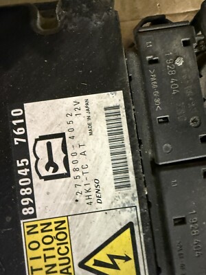 05 06 07 ISUZU NPR  4HK1 ECM